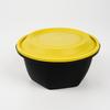 JingZhiFeng Thickened Disposable Round Food Containers with Locking Lids