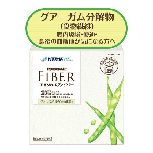 

Nestle Isocal Fiber (7.2g x 30 sticks) Functional Food (Dietary Fiber, Guar Gum Hydrolysate, PHGG, Isocal Support Fiber) for Constipation