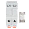 with 2 Fuse 1000VDC Circuit Breaker 25A Circuit Breaker Fuse Set  Power Distribution