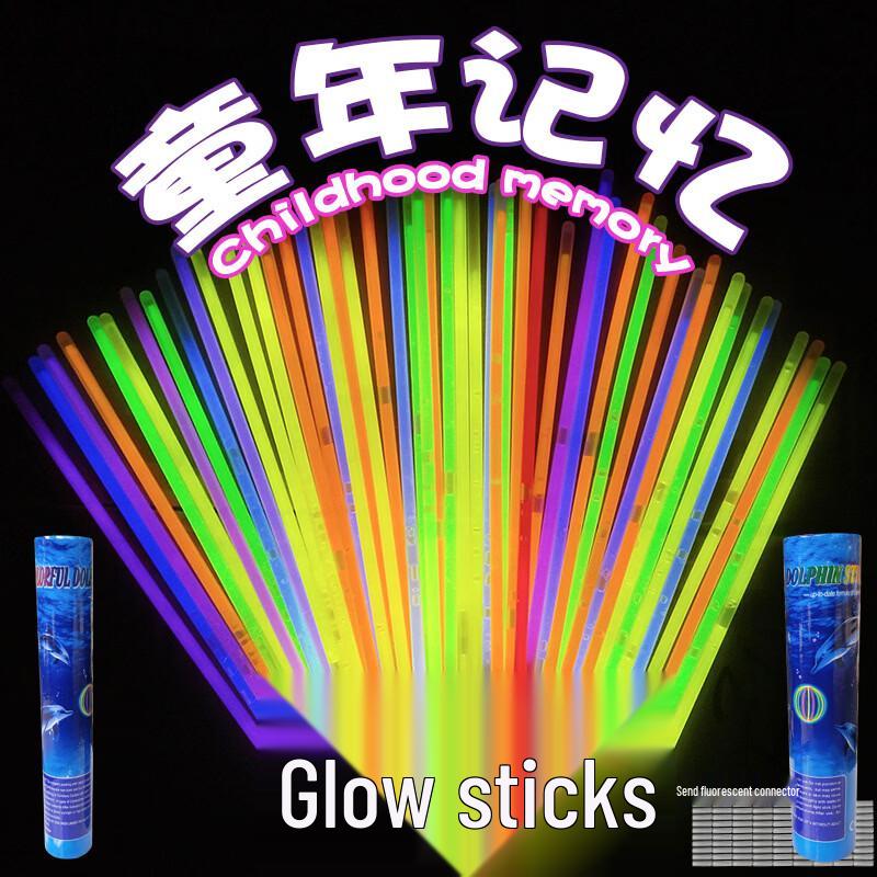 

Aisheng 8-Color Assorted Glow Sticks