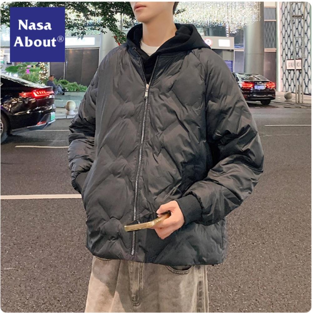 

New winter thickened baseball collar cotton-padded jacket men s middle and high school students cold and warm fashion cotton clothes 4XL