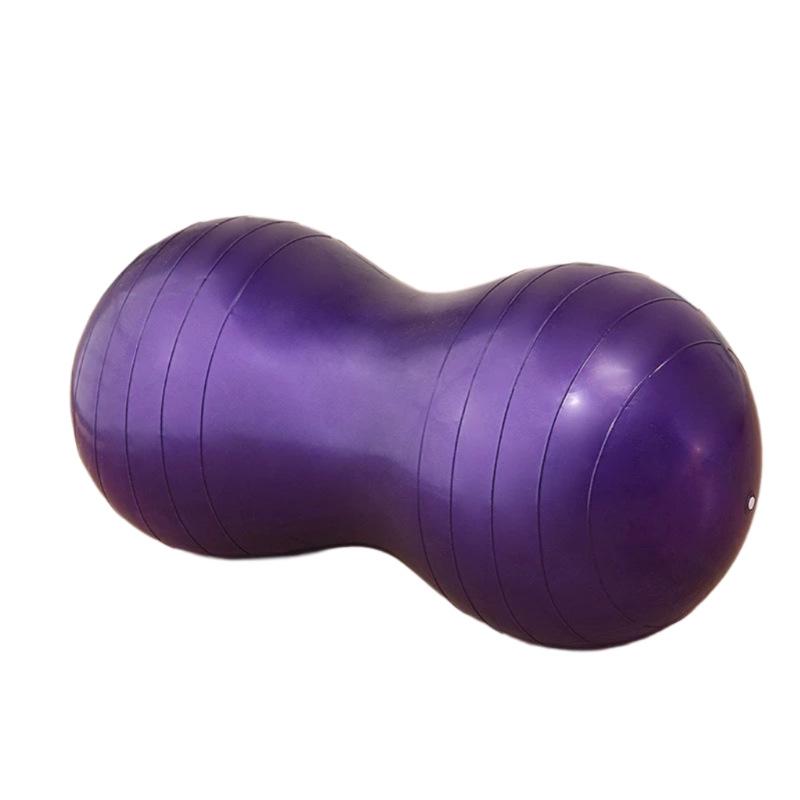 Bola de Ioga Amendoim para Fitness, Reabilitação, Pilates e Uso ao Ar Livre/Doméstico - Espessada e à Prova de Explosão
