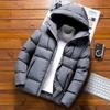 Autumn Jackets For Men Hooded Lightweight Cotton Padded Coats Men Fall Warm Jackets Solid Color Puffer Jacket Men Clothes