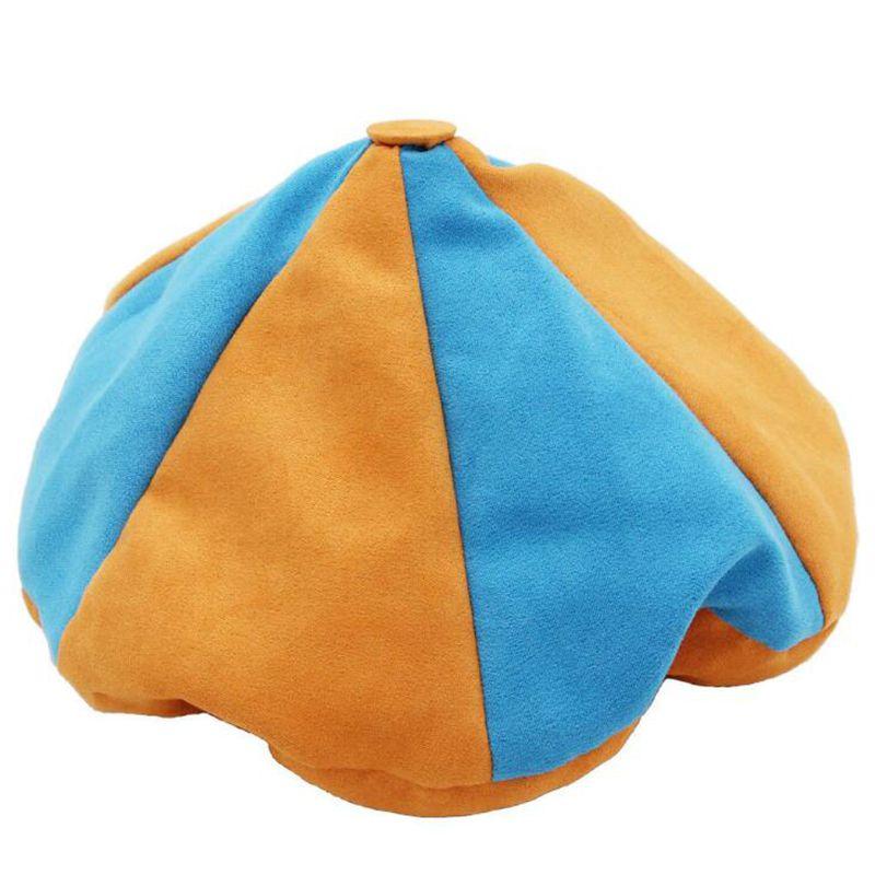 13"blippi Hat Cosplay Plush Figure Toy Soft Stuffed Doll For Kids Children Gift