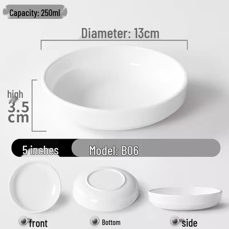 Commercial Melamine Small Serving Bowl for Steamed Dishes