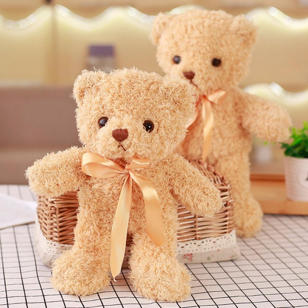 1Pc 30Cm Kawaii Teddy Bear Plush Toy Cute Stuffed Soft Animal Bear Dolls For Kids Baby Children Birthday Gift Valentine'S Gift