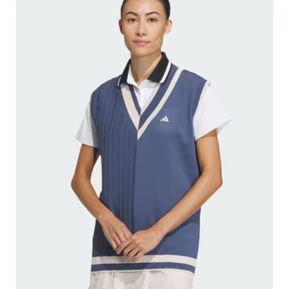 

Женский вязаный жилет свободного кроя AdidaS Golf S Ik9800 IK9799 (white)/XS