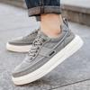 Fashion New Arrival Casual Shoes for Men Breathable Canvas Shoes Leisure Walk Male Sneakers Thick Bottom Vulcanize Footwear Man Trainers