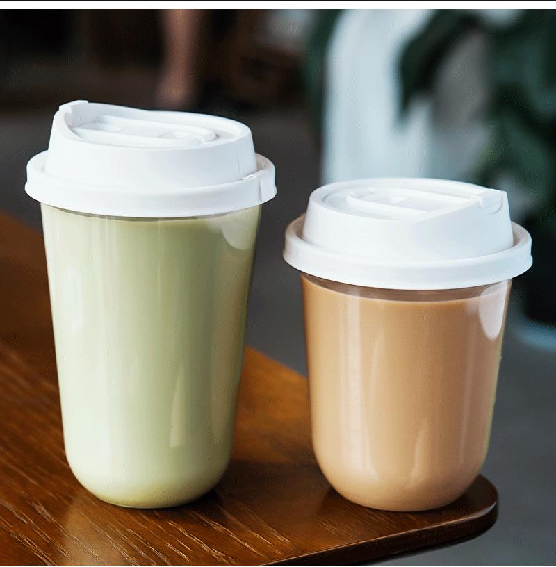 Leak-Proof Disposable Multifunctional Lid for 90 Caliber Cups: Fits Plastic and Paper Coffee, Milk Tea, and Takeaway Cups.