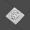 10/50Pcs Disposable Hair Drain Stickers Upgrade Shower Drain Cover Hair Catcher Bathroom Protector Mesh Floor Drain Stickers
