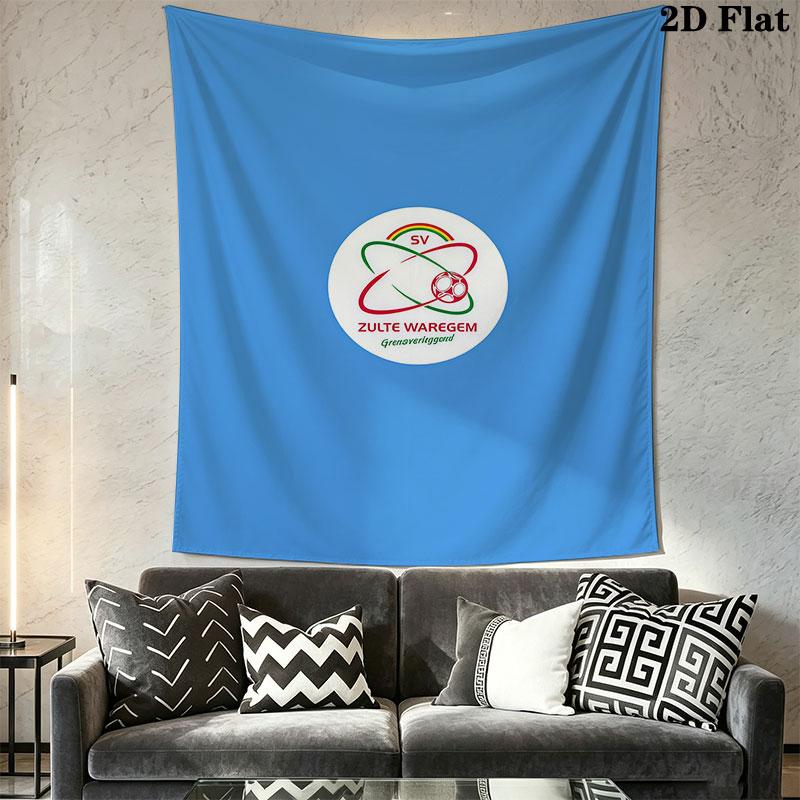 SV Zulte Waregem Wall Hanging Printed Fabric Blanket Decorative Tapestries for Bedroom Living Room Home Decor