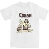 Conan The Librarian Men Women T Shirts Conan the Barbarian Parody Apparel Novelty Tee Shirt T-Shirt  Clothing