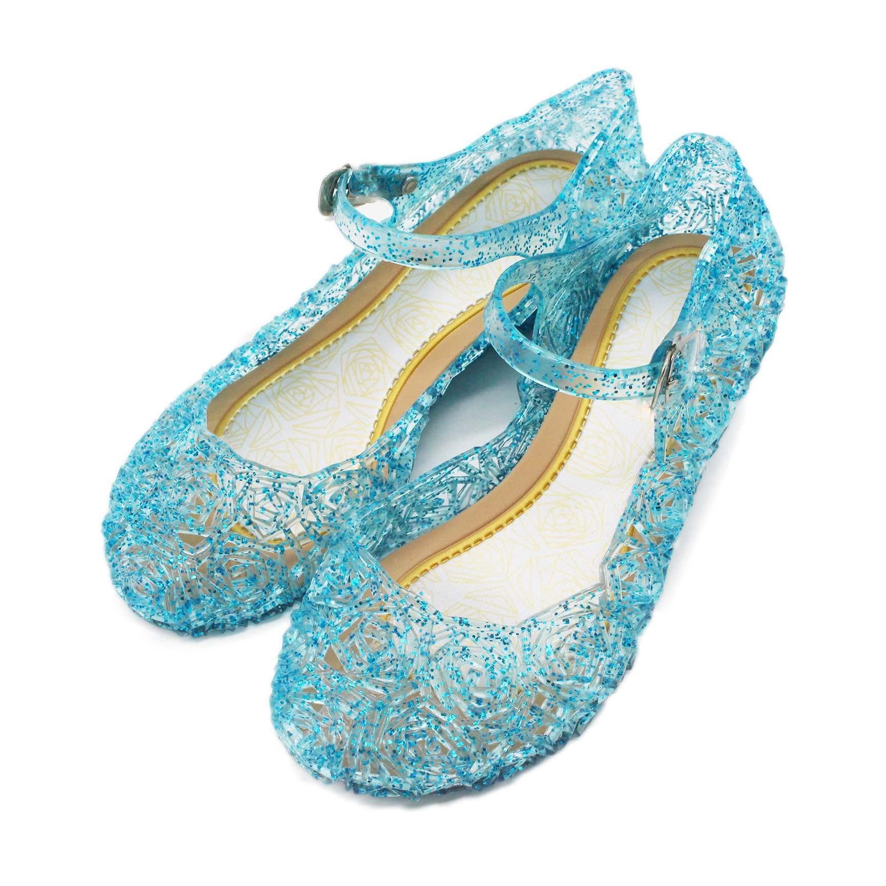 

Обувь для косплея в стиле аниме «Снежная королева Эльза», модная милая детская обувь в стиле Лолиты, дешевая синяя обувь на танкетке 34 синий