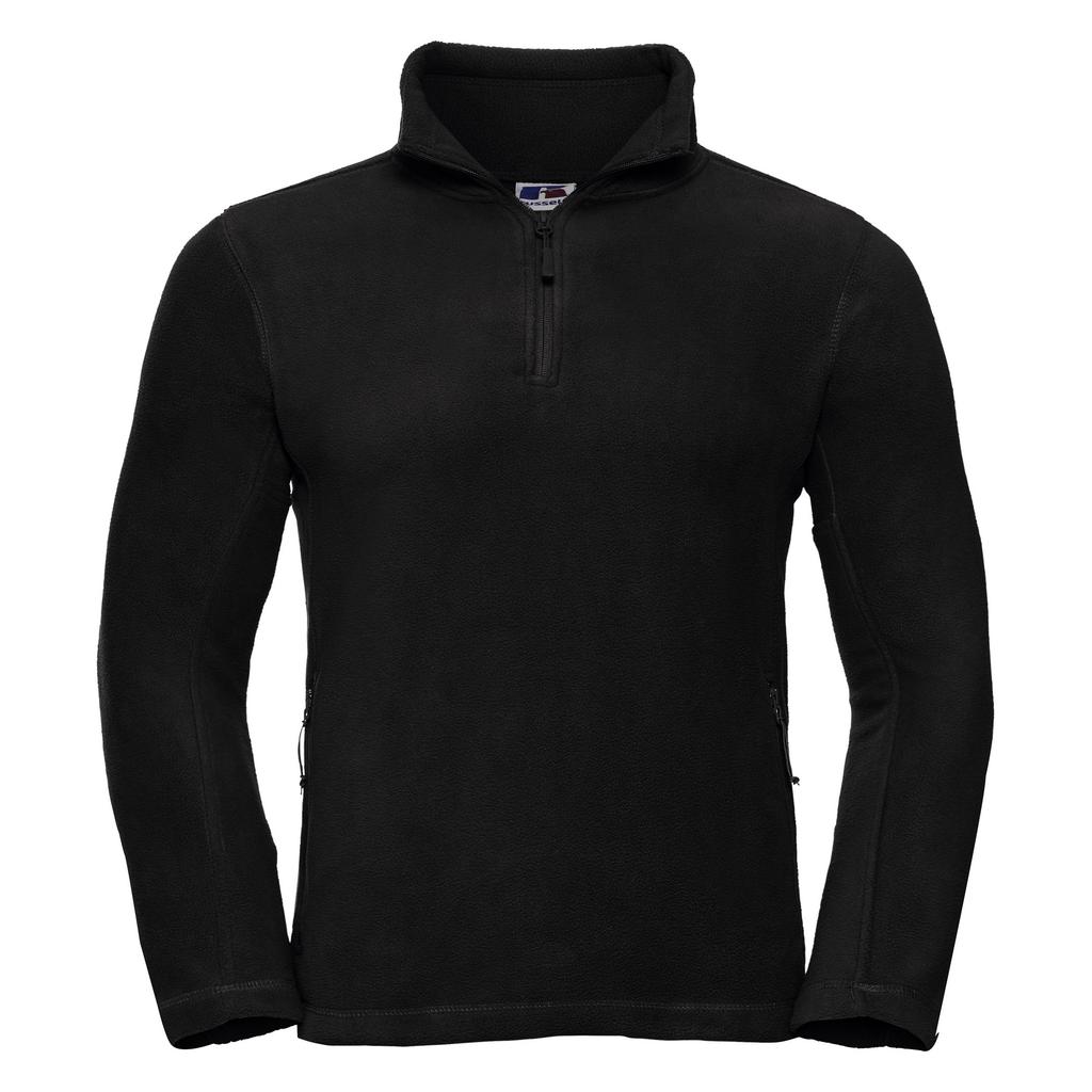 Russell Mens 1/4 Zip Outdoor Fleece Top