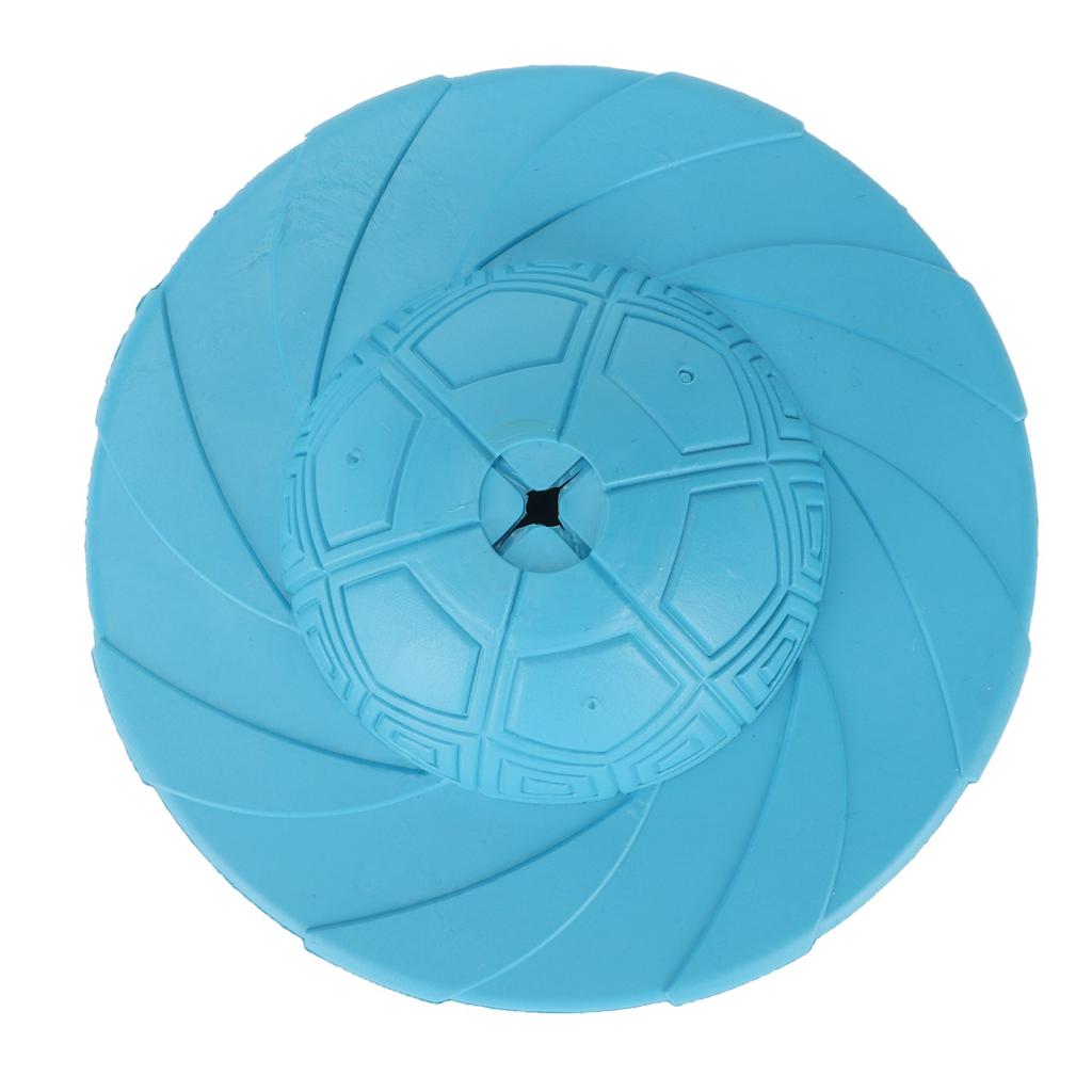 Dog Flying Disc Treat Dispenser Interactive IQ Training Bite Resistance Pet Flying Disc Toy for