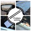Car Side Window Wipers Multifunctional Rubber Side Window Wiper 2PCS Wear-Resistant Car Accessories Side Window Wipers Set For