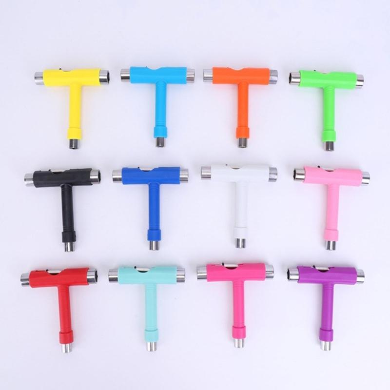 Skateboards Wheel Skate T Tool Electric Scooter Snowboard Wrench Adjusting Tool Long Board Wheel Skate Wrench Tool