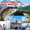 Fishing Advent Calendar 2025,24 Days Fishing Lure Advent Calendar Christmas Countdown Gift Advent Calendars Gifts for Adult Men Teen Boys