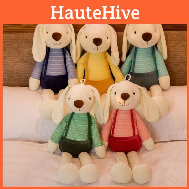 Rabbit Cute Plush Toy Long Ears Stuffed Bunny Appease Doll Children Gift Kids