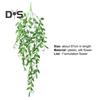 1Pc Easy To Maintain Artificial Vines Anti-fall Plastic Beautiful Garland Vines Home Decor
