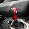 Gear Lever Shift Knob Cover Trim Decor Accessories for Jeep Cherokee 2014-18 Red