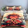 Meditating Monkey with Staff. Bedding Sets Duvet Cover Sets Duvet Covers Pillowcases(1 * Duvet Cover 2 * Pillowcases Without Duvet Insert)