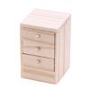 Fashionable Dollhouses Miniature Bedside Cabinet 1 12 Scale Furniture and Portable Accessory for Hobbyists Daily Use