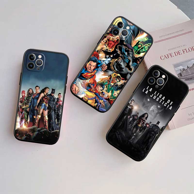 RE42 Justice league New High-End Shell Phone Case for Redmi Note 13 14 Pro+ Plus A3 A3X 13X 13C 13R 14S 14C 14R