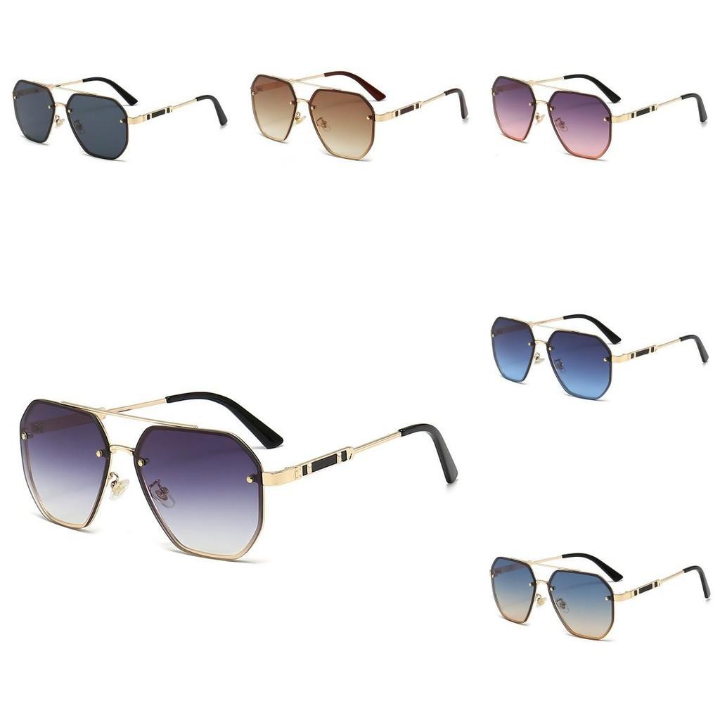 Sunglasses Fashionable Mens Highend Frame Uv Summer Outdoor Protection Sun