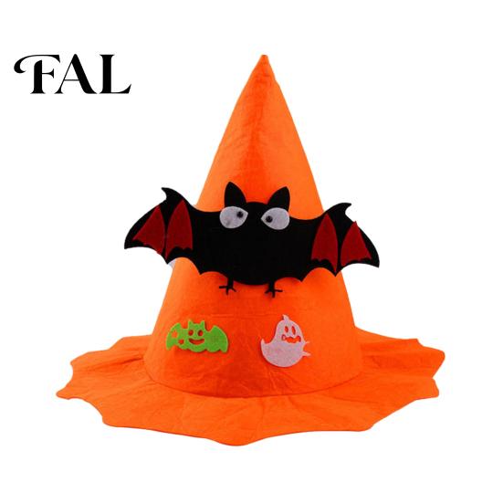 Portable Washable Holiday Hat Halloween Pumpkin for Kids Adults, Funny Plush Bulk Event Gift Supplies Witch Party Costume, Cosplay, Stage Performances