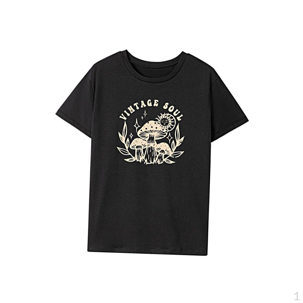 

T Shirt for Women Round Neck Basic Tee Backpacking Trip Traveling