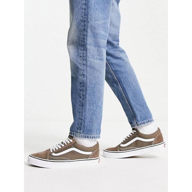 

Кроссовки Vans Old Skool орехово-коричневого цвета