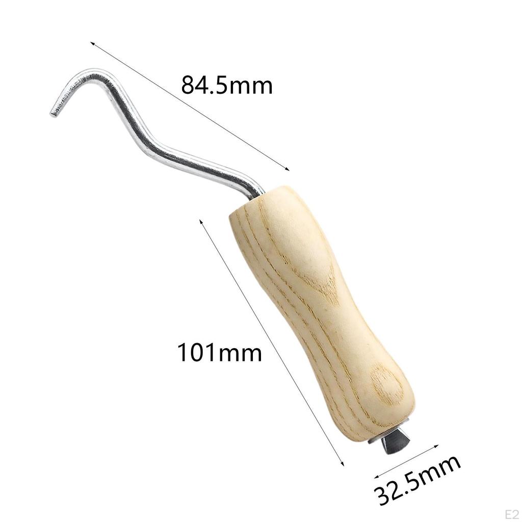 Narzędzie ręczne do skręcania drutu Oszczędność pracy Uchwyt z drewna Uchwyt konstrukcyjny Profesjonalny ściągacz