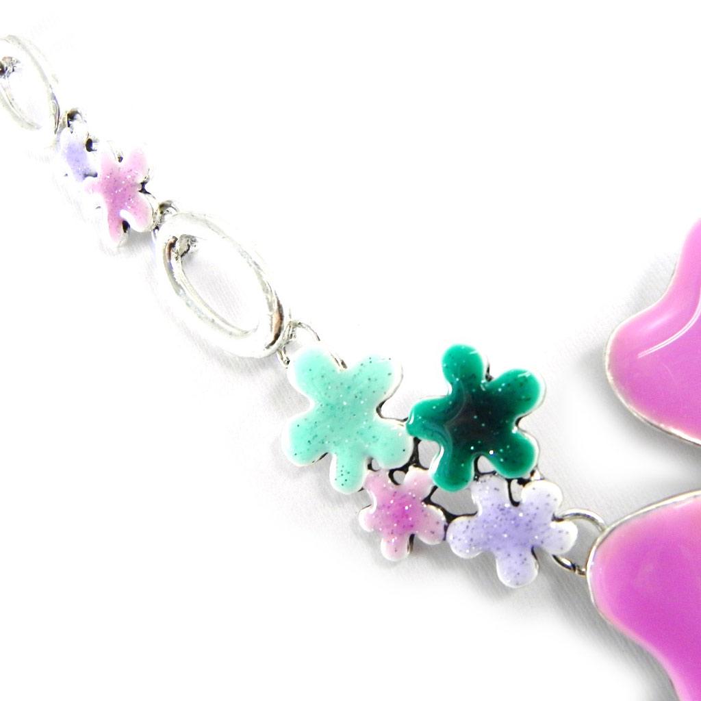 NOA [H2481] - Pink 'Vahiné' Designer Necklace