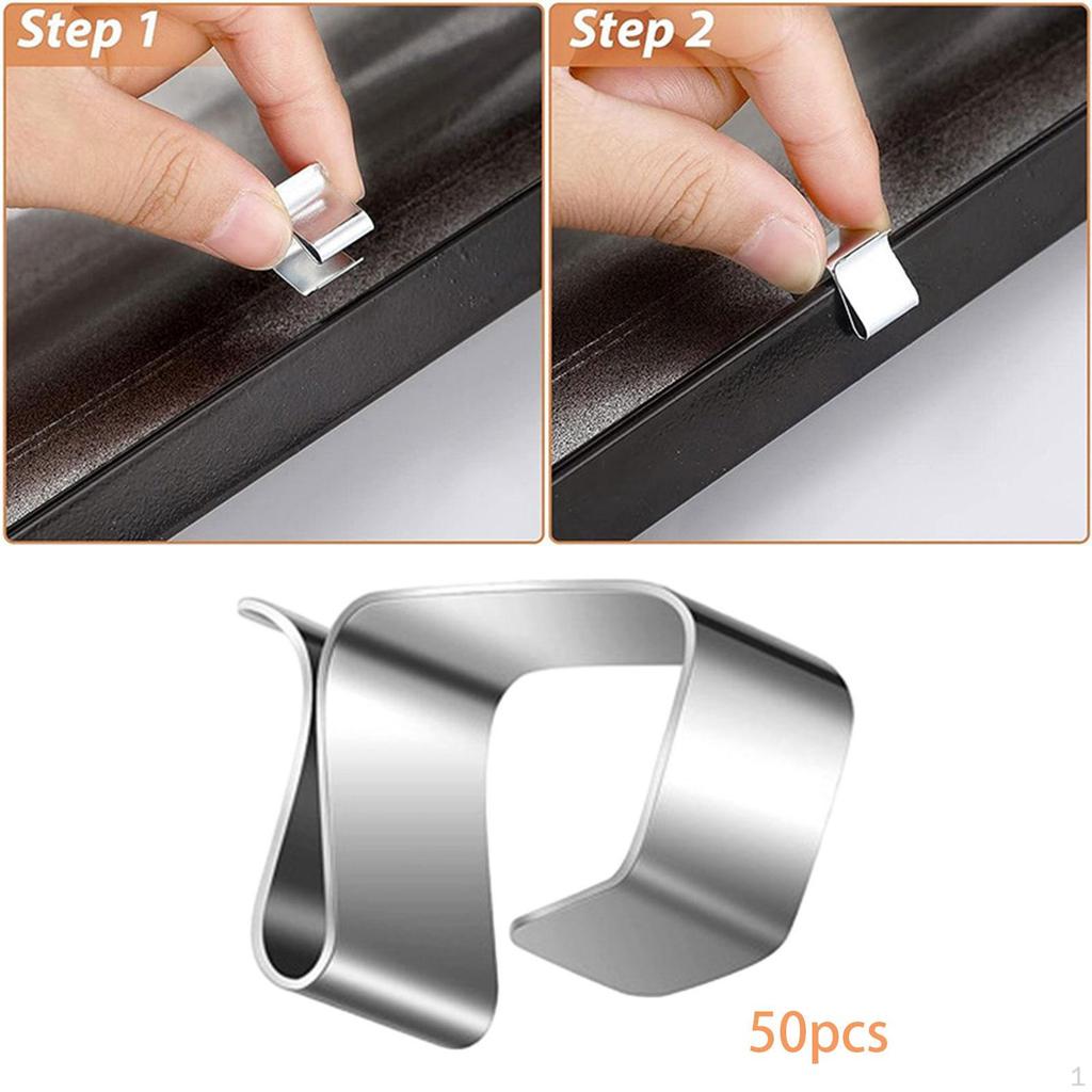 50 Christmas Light Holders for Outdoor Gutter Use in Holiday Setup