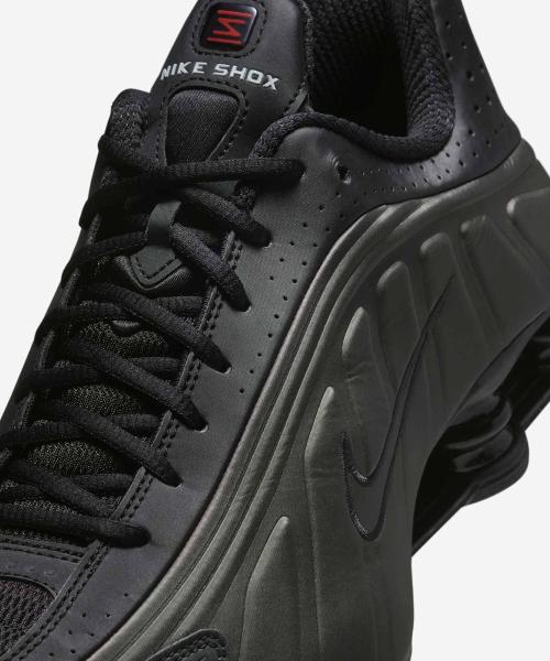 Nike Shox R4 M - Black:Black:Bright Crimson:Black HQ1988-001
