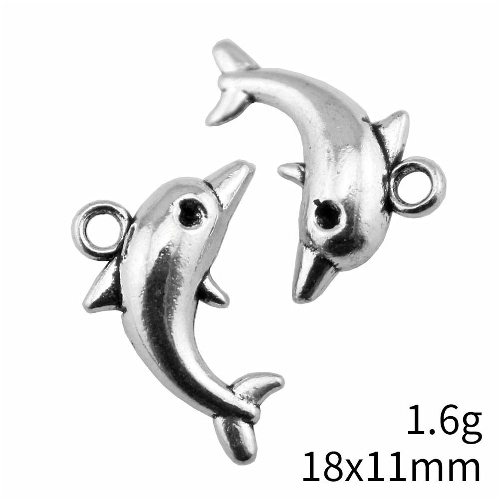 Graduation Charm Phone Dolphin Whale Tail Charms Pendant Women's Bags Pendant