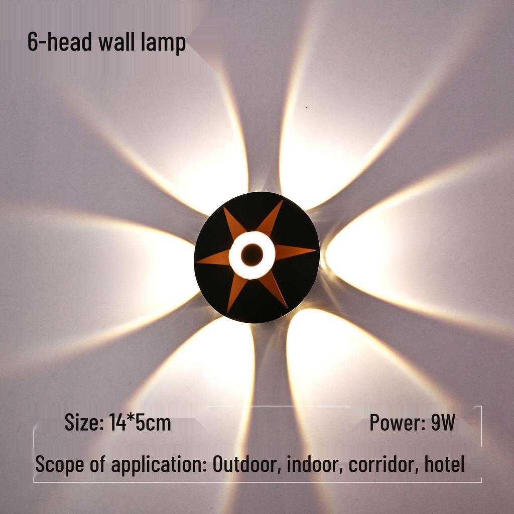 Airplane Series Outdoor Minimalist Wall Light for Villa, Courtyard, Balcony, Corridor, Aisle, or Stairway