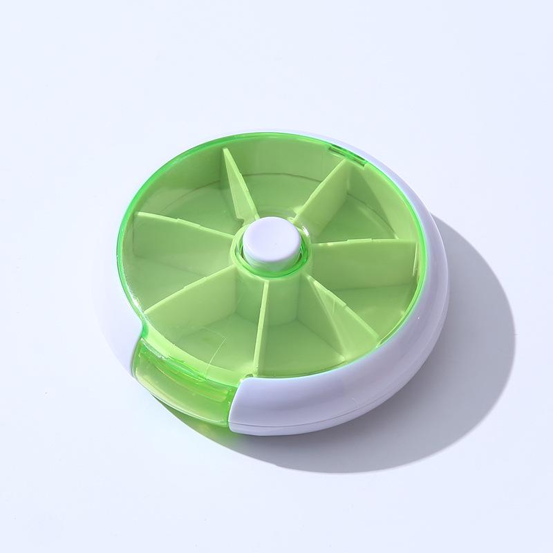 

Компактный еженедельный органайзер для таблеток с резаком для путешествий