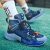 Original Men's Basketball Shoe Top Quality Blue Basketball Sneakers Man Comfort Breathable High Top Training Boot Basket Homme