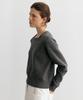 Beullaengkeulumumeon Raglan Crewneck Knit_Melange Charcoal