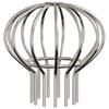 Gutter Leaf Guard 2 Pcs Silver 75 Mm Stainless Steel