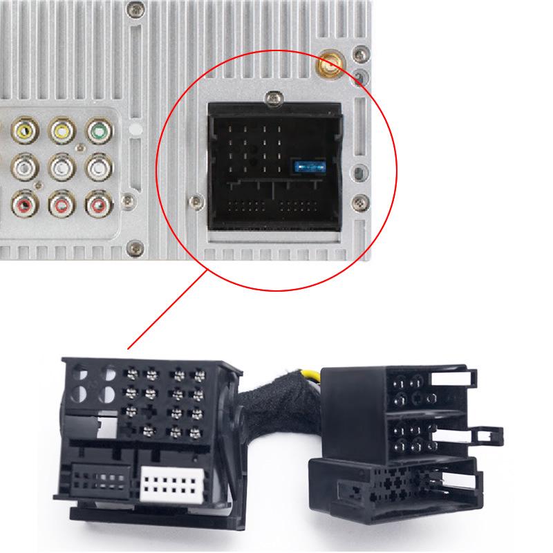 Volkswagen 40-pin to 36-pin Audio Connector Adapter