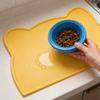 Cat Dog Silicone Pet Placemat With Antislip Waterproof Design For Cats And Small Pets