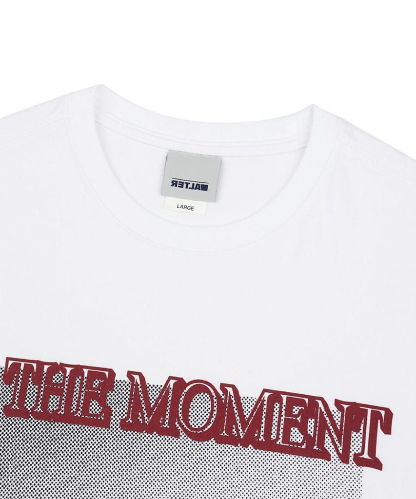 ALTER STUDIO Fade Memory Print T-Shirt_White