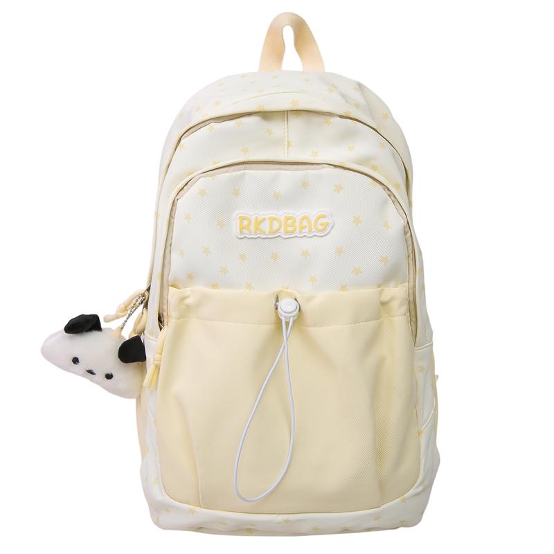 Middle School Student Schoolbag Large Capacity Backpack Nylon Computer Bag Outdoor Travel Commuter Backpack