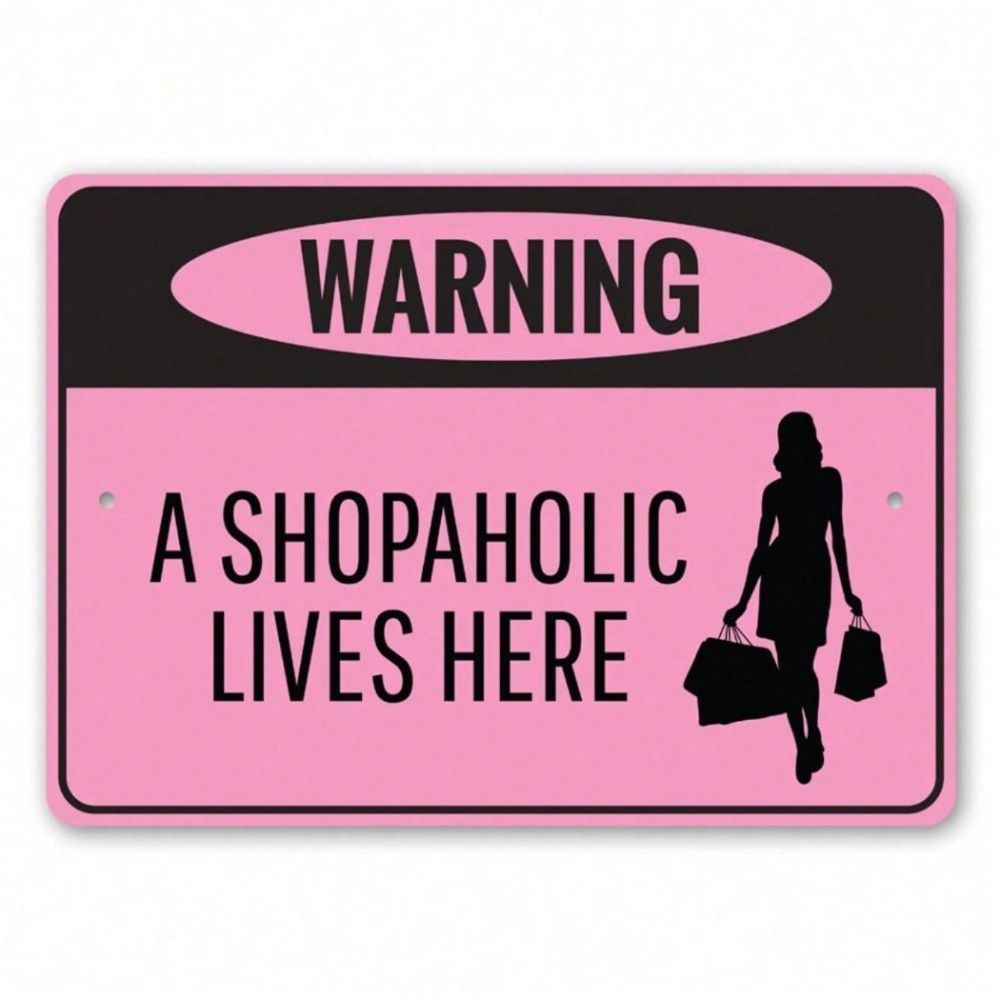 

Vintage Metal Sign Wall Art, Wacky Welcome Housewarming Gift