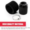 2 PCS Motorcycle Air Filter, Elbow Straight Sponge Air Filter, Repair Replacement Conversion Accessories, Fits for Most 50cc-300cc Motorcycles