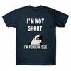 Funny T Unisexs Shirt I¡¯M Penguin Pattern Not Cotton Penguin Tee I¡¯M Size Short