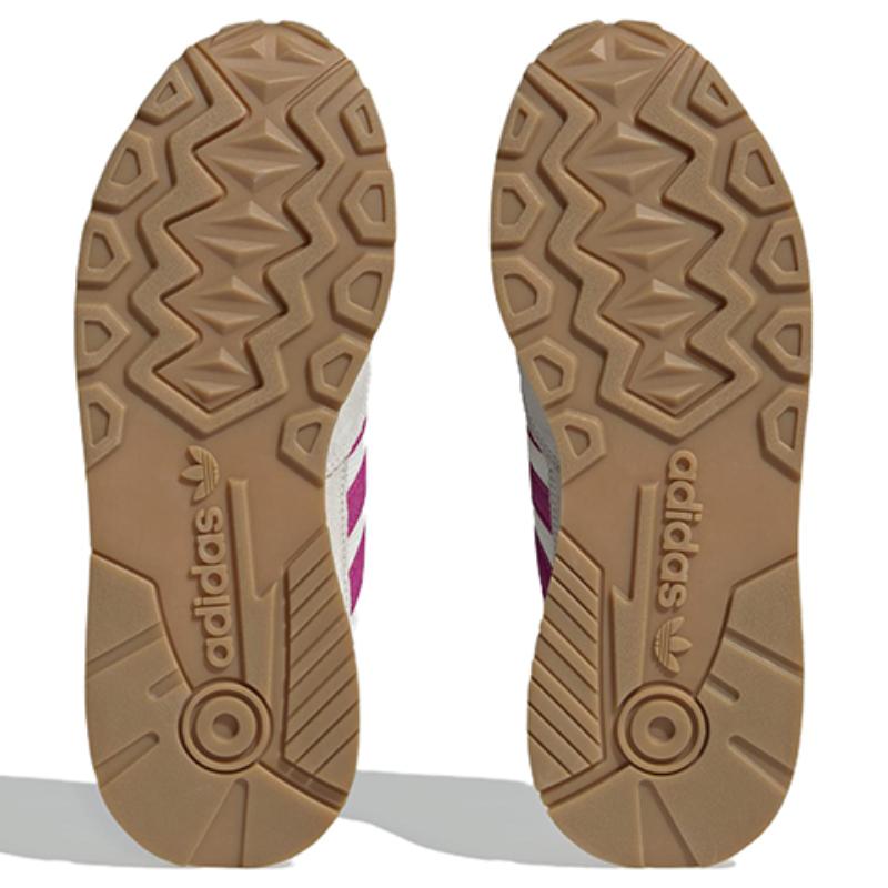 Adidas Originals Treziod Slip Resistant Abrasion Resistant Low top Running Shoes Women's Gray Purple Sneakers GY2454